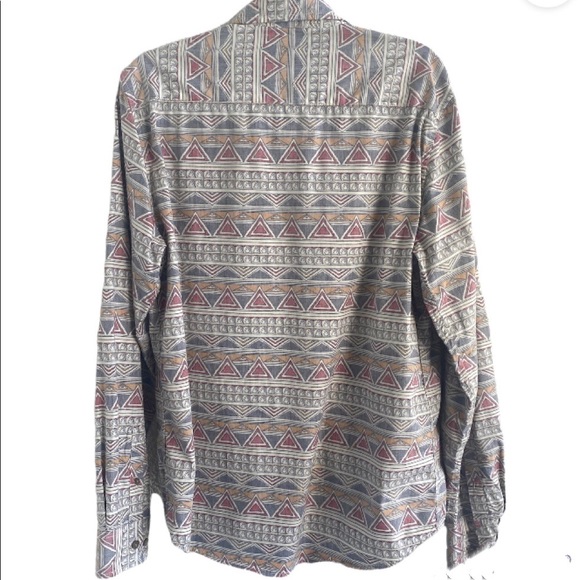 21 Mens Button Up Print Shirt - Picture 2 of 3